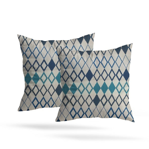 Waterproof Outdoor Cushion 45cm – Garden Scatter Cushion 18”, Weather Resistant Patio Pillow