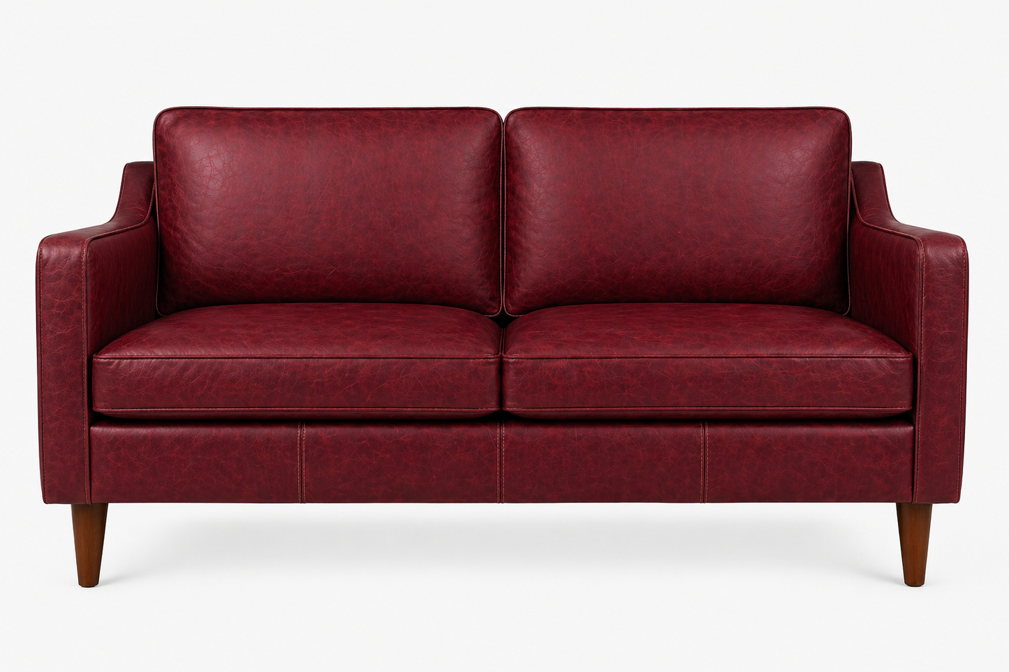 The Oslo Mid Century Style, Italian Distressed Leather Sofa Range