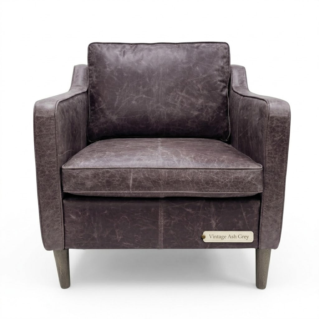 The Oslo Mid Century Style, Italian Distressed Leather Sofa Range