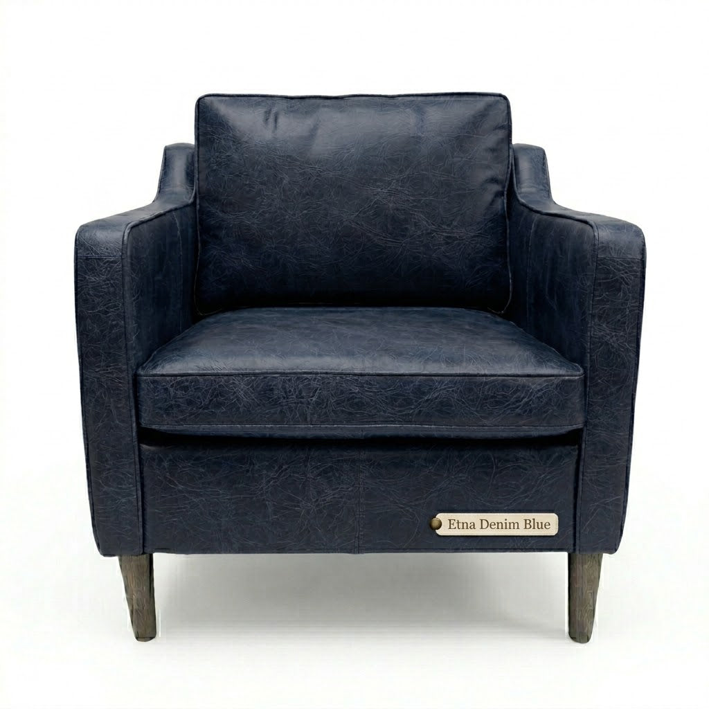 The Oslo Mid Century Style, Italian Distressed Leather Sofa Range