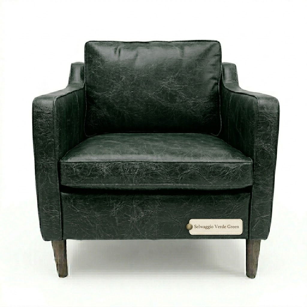 The Oslo Mid Century Style, Italian Distressed Leather Sofa Range