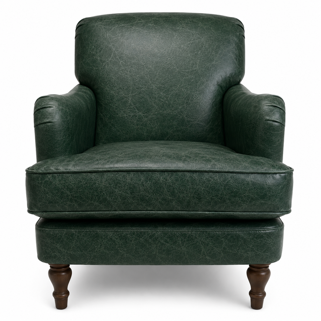 Howie Handmade Leather Armchair,  Vintage Tan, UK Made