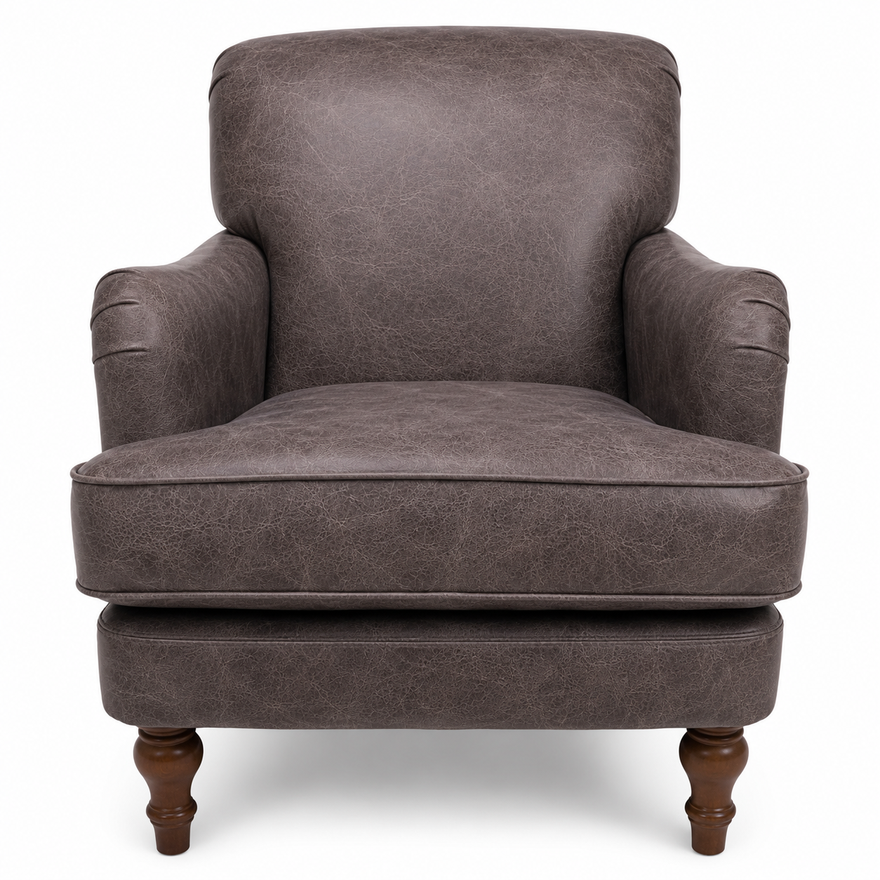 Howie Handmade Leather Armchair,  Vintage Tan, UK Made