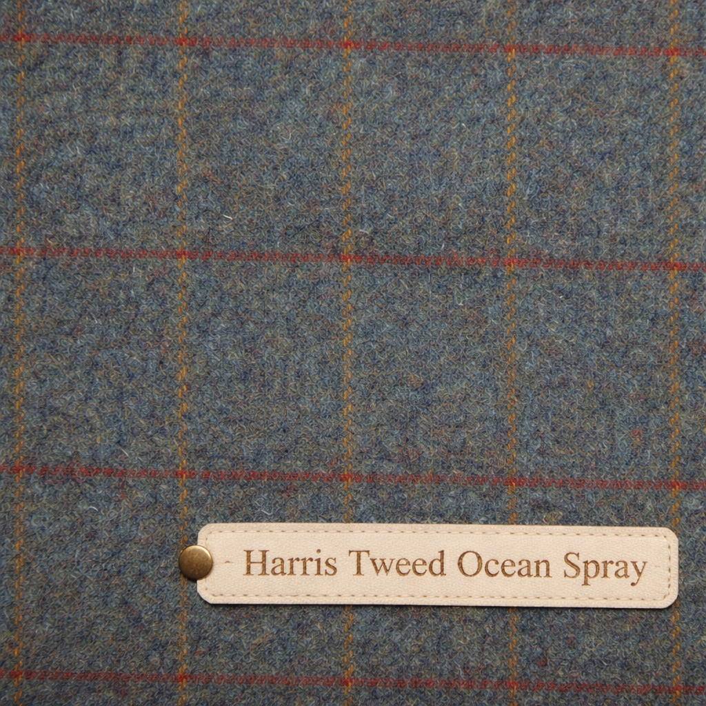 Harris Tweed Wicker Dog Bed – Hand Upholstered by Klassic