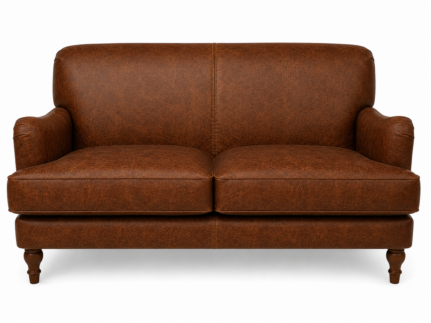 Howie Handmade Leather Sofa | Vintage Leather | UK Made