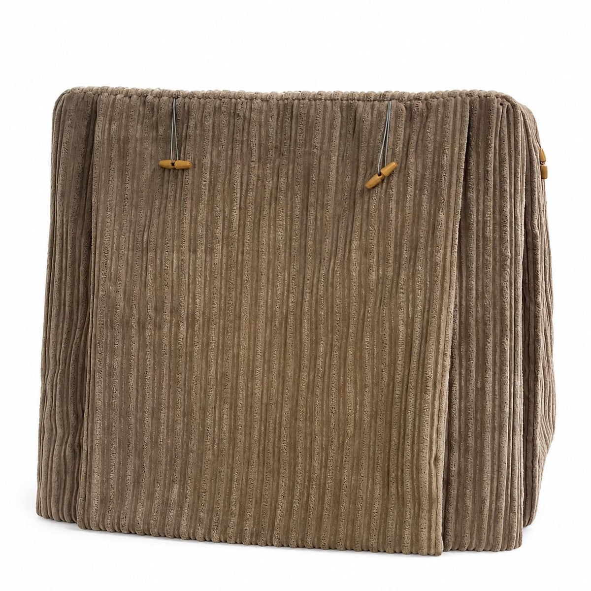 Luxury Corduroy Dog Crate Cover & Cushion Set, Handmade Puppy Crate Bedding, Optional Orthopaedic Bed