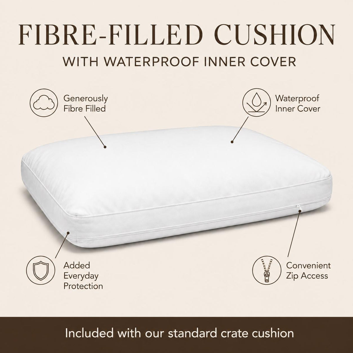 Luxury Corduroy Dog Crate Cover & Cushion Set, Handmade Puppy Crate Bedding, Optional Orthopaedic Bed